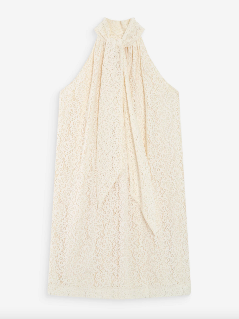 Grace & Mila Cream Lace Flow Mini