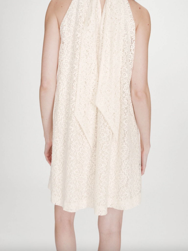 Grace & Mila Cream Lace Flow Mini