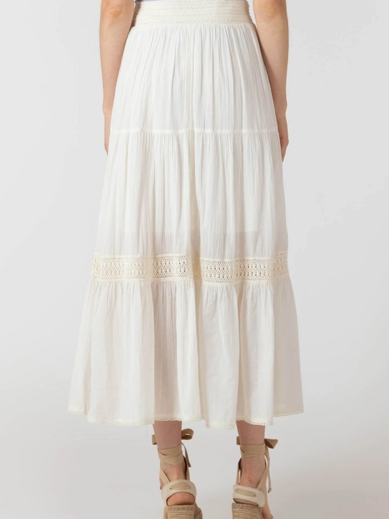Dex Ivory Boho Skirt