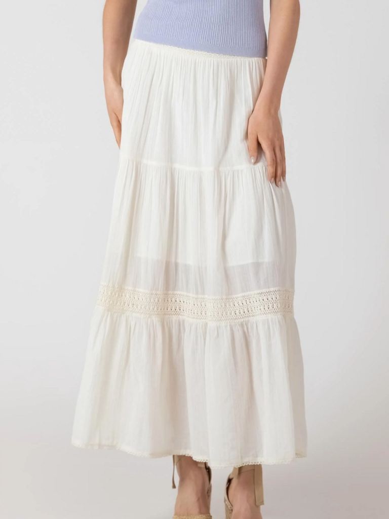 Dex Ivory Boho Skirt