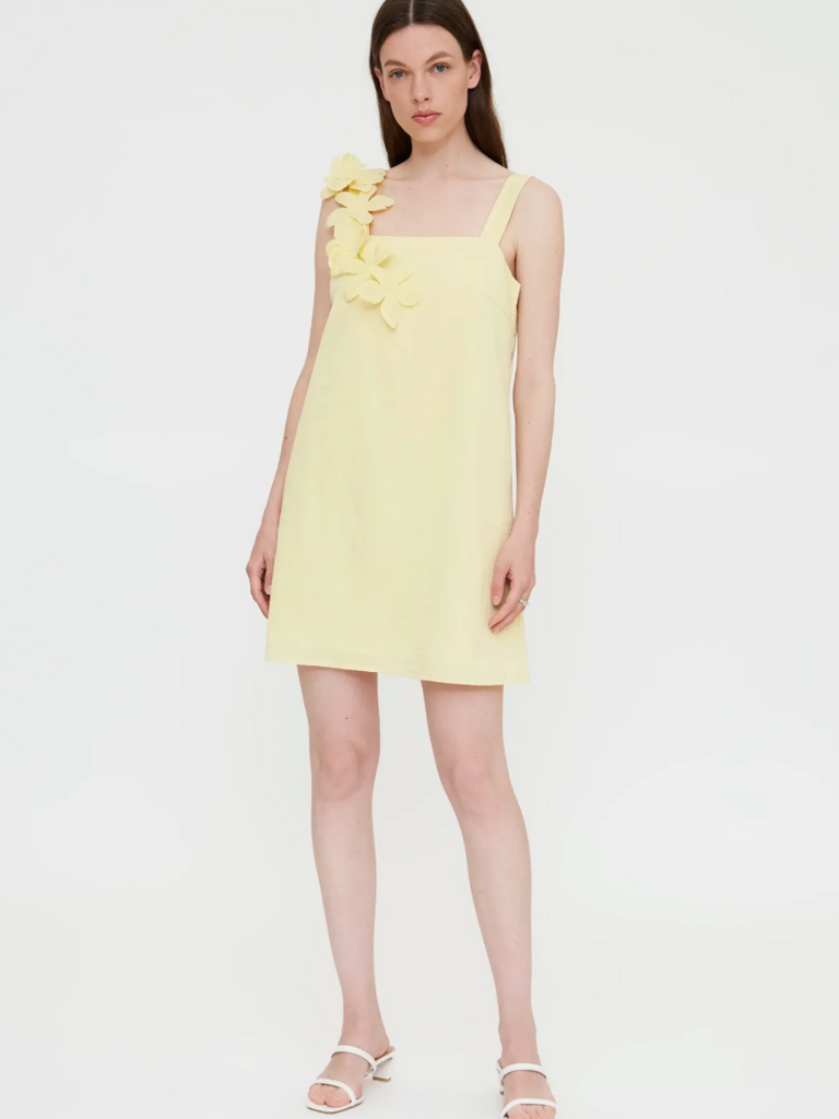 Wild Pony Yellow Flowers Dress