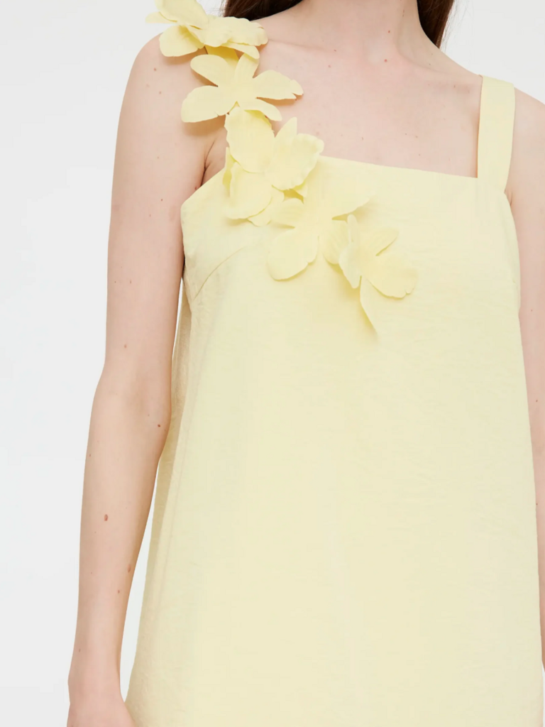 Wild Pony Yellow Flowers Dress