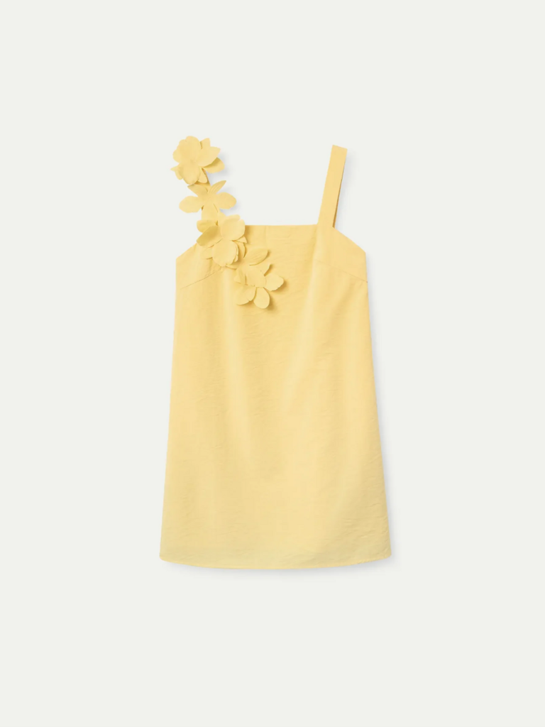 Wild Pony Yellow Flowers Dress