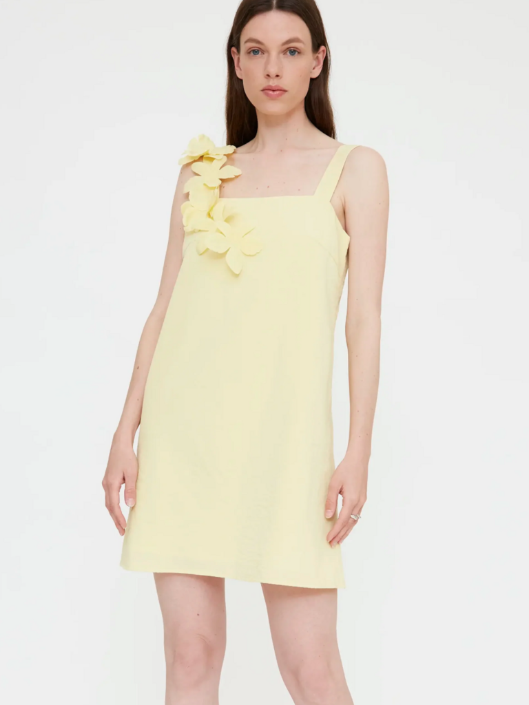 Wild Pony Yellow Flowers Dress