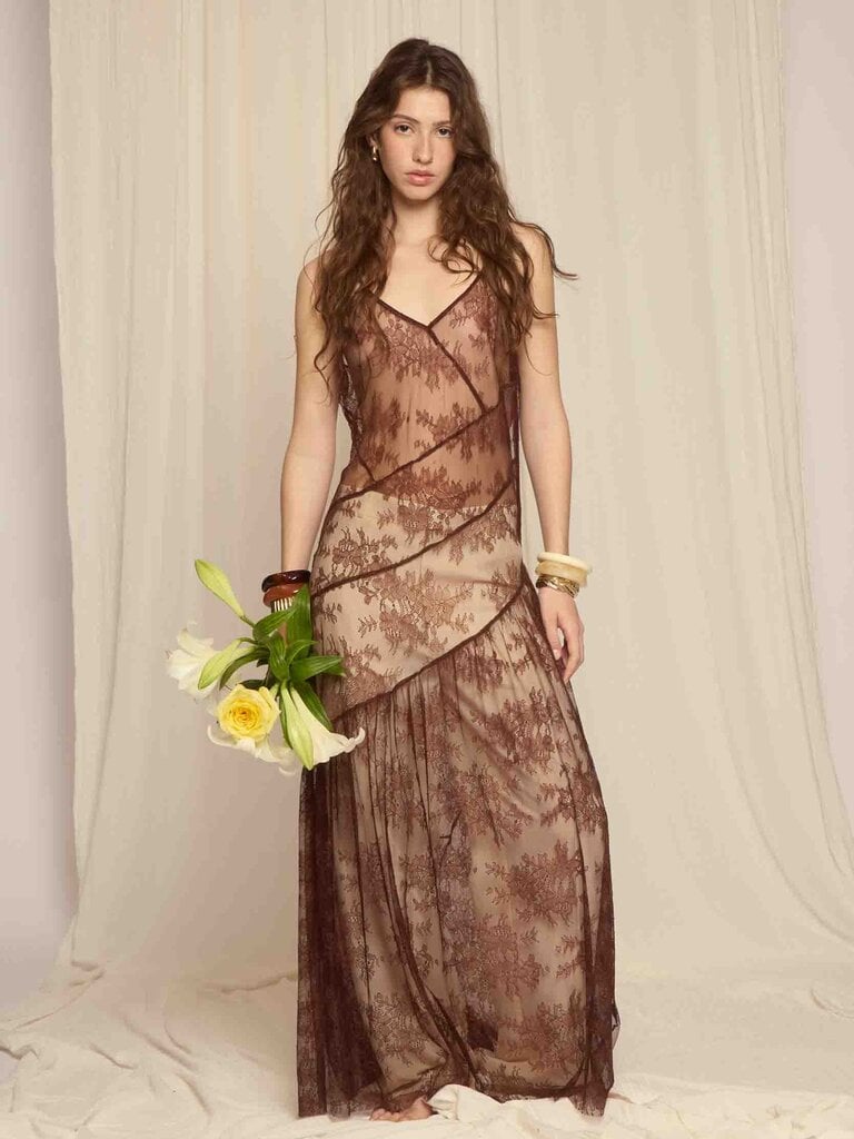 Deluc Chocolate Lace Maxi