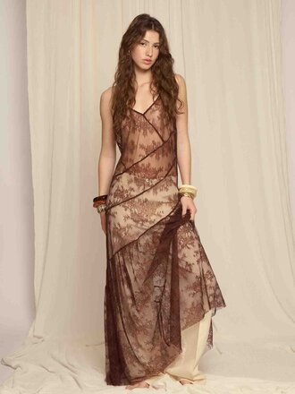 Deluc Chocolate Lace Maxi