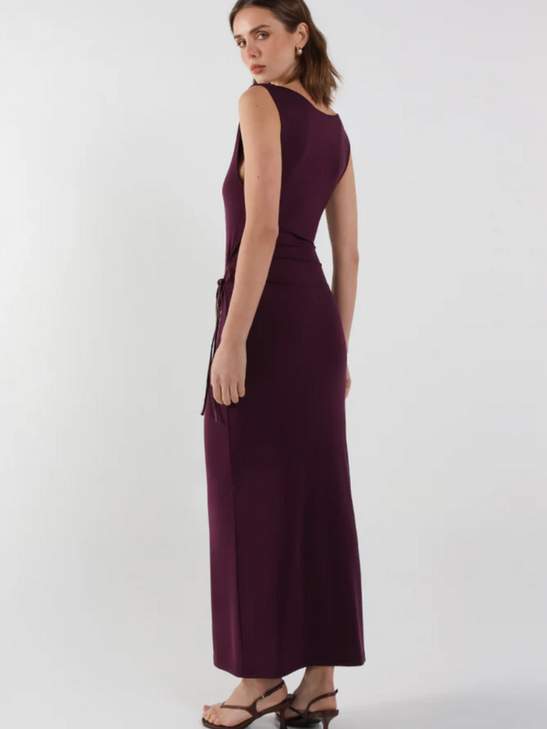 Madison The Label Deep Plum Maxi