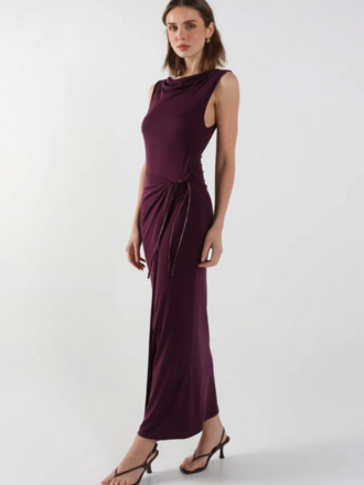 Madison The Label Deep Plum Maxi