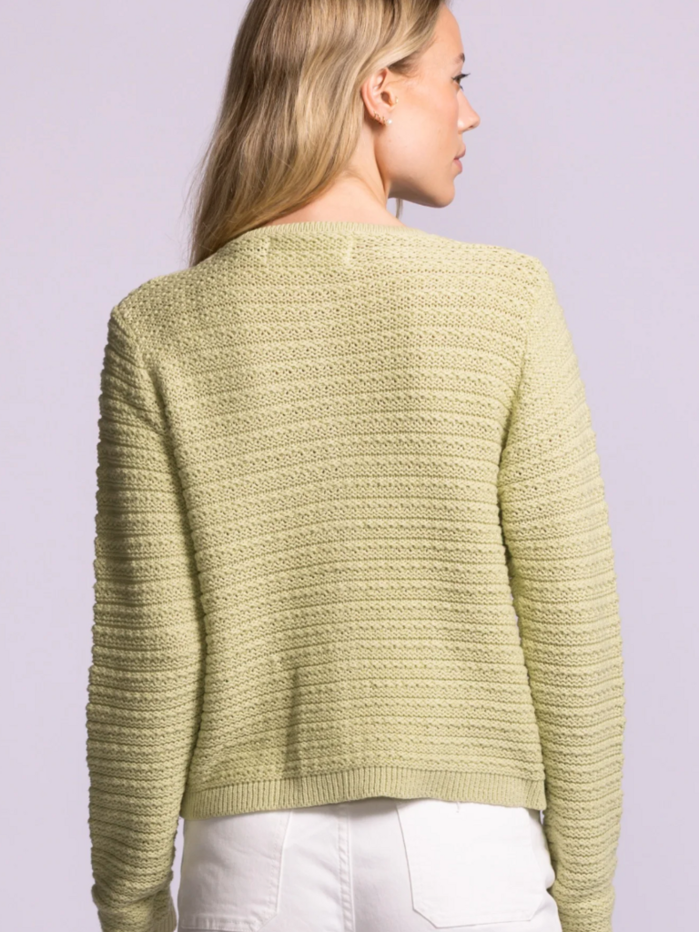 Pink Martini Lime Green Cardigan
