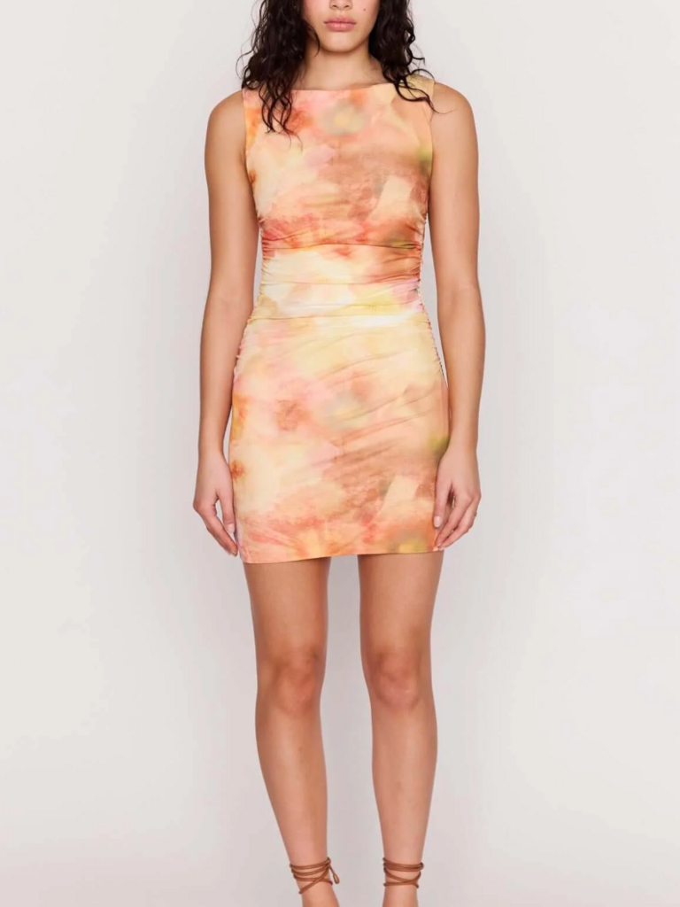 Mink Pink Sunset Mesh Mini