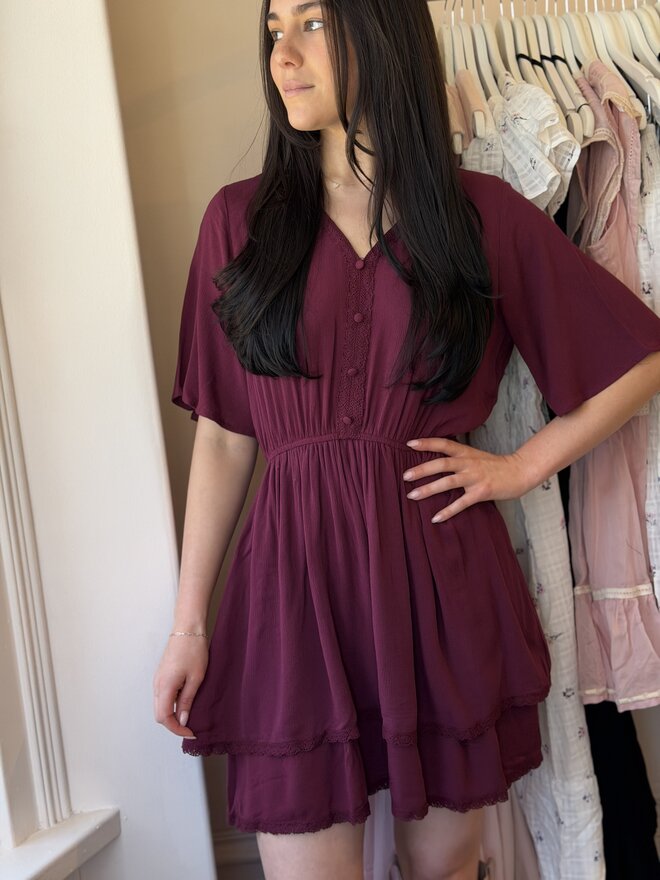 sachin and babi light blue dress Splurge Boutique