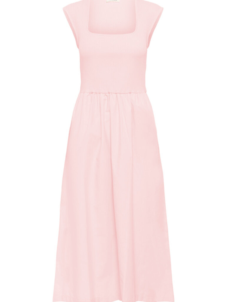 Soaked In Luxury Soft Pink Stretch Top Dress