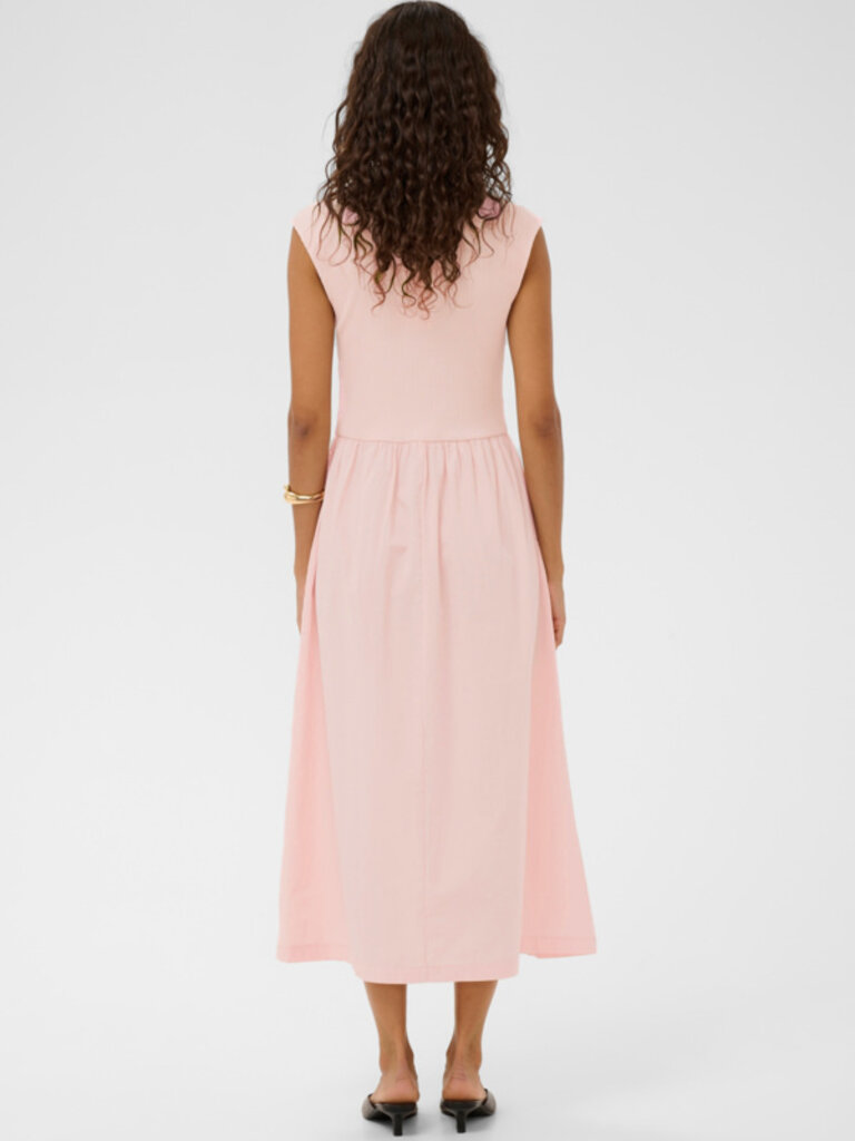 Soaked In Luxury Soft Pink Stretch Top Dress