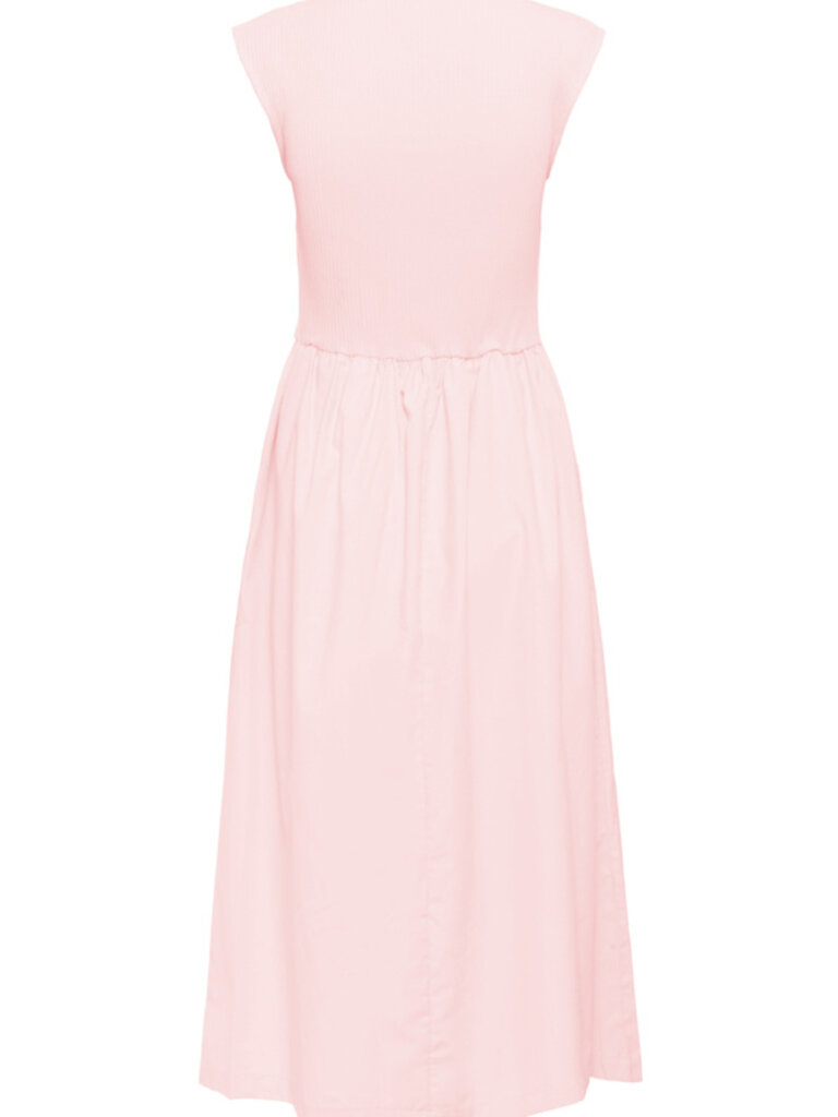 Soaked In Luxury Soft Pink Stretch Top Dress