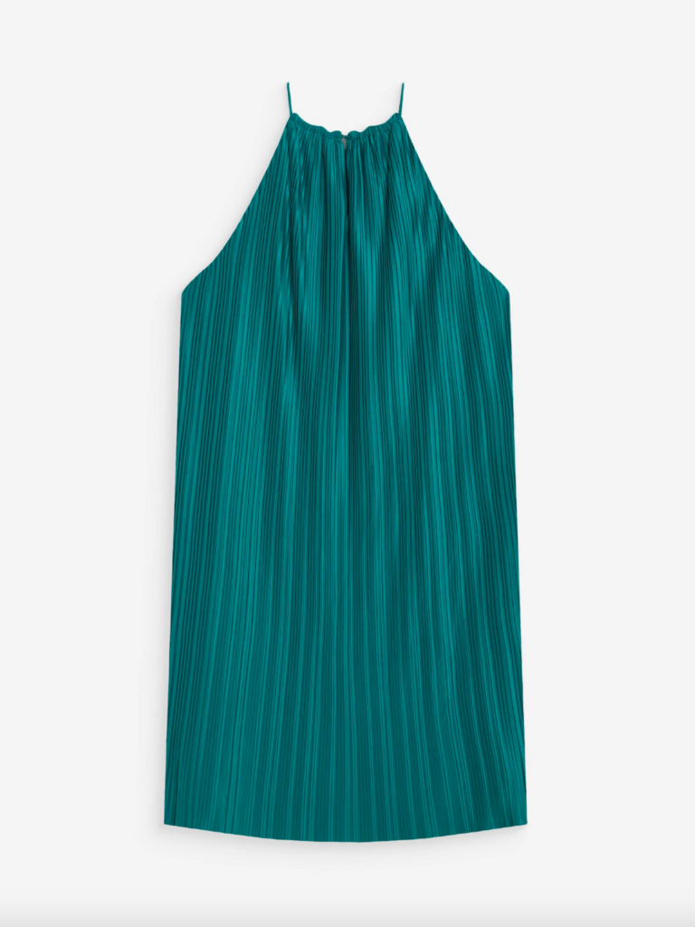 Grace & Mila Pleated Green Swing Mini