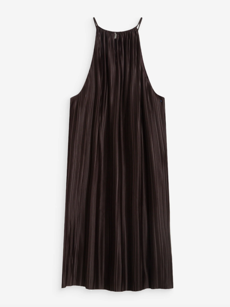 Grace & Mila Chocolate Pleat Mini