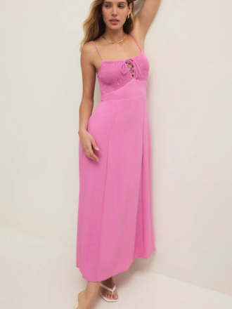 Z Supply Smocked Rose Maxi