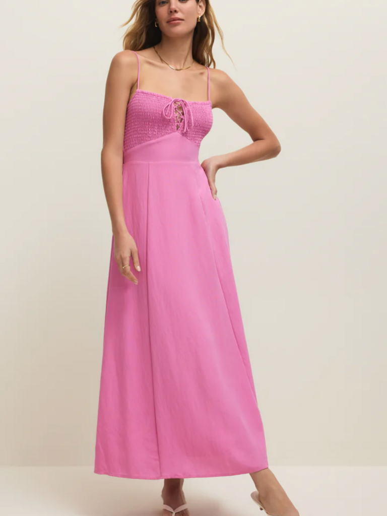 Z Supply Smocked Rose Maxi