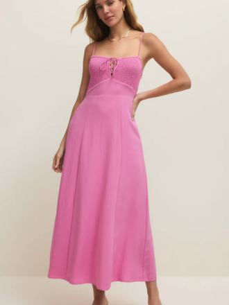 Z Supply Smocked Rose Maxi