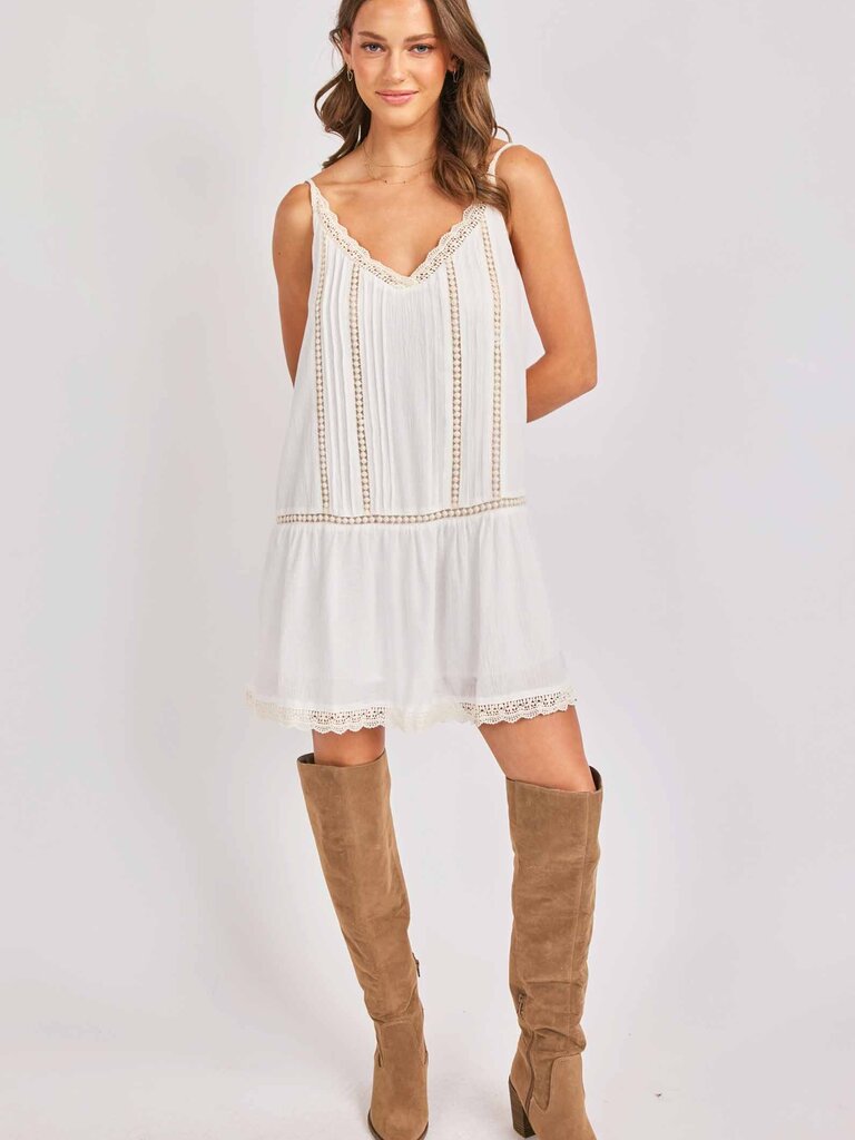 Sadie & Sage Crochet Trim Mini