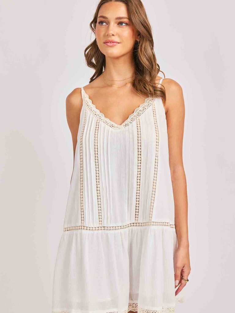 Sadie & Sage Crochet Trim Mini