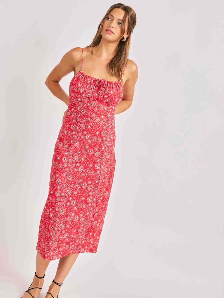 Sadie & Sage Western Red Midi