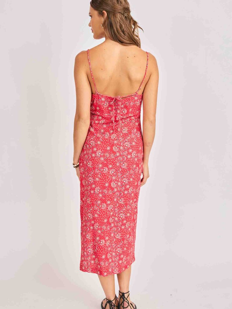 Sadie & Sage Western Red Midi