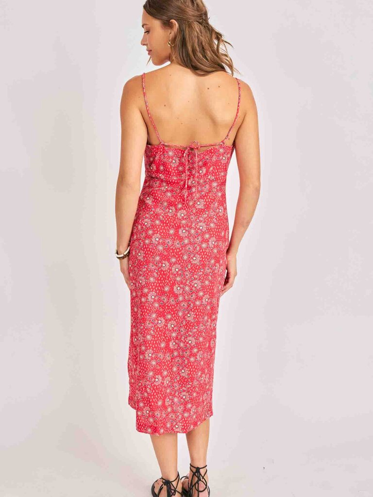 Sadie & Sage Western Red Midi