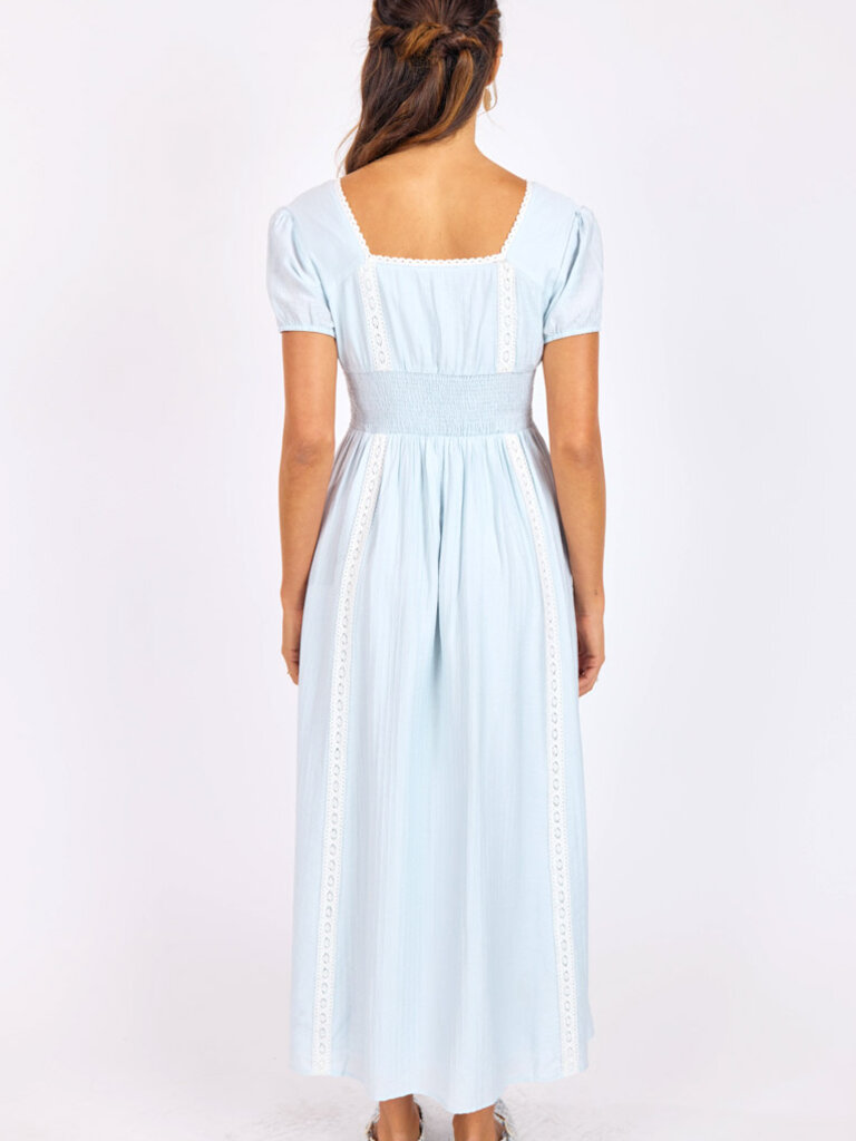 Sage The Label Soft Blue Romance Dress