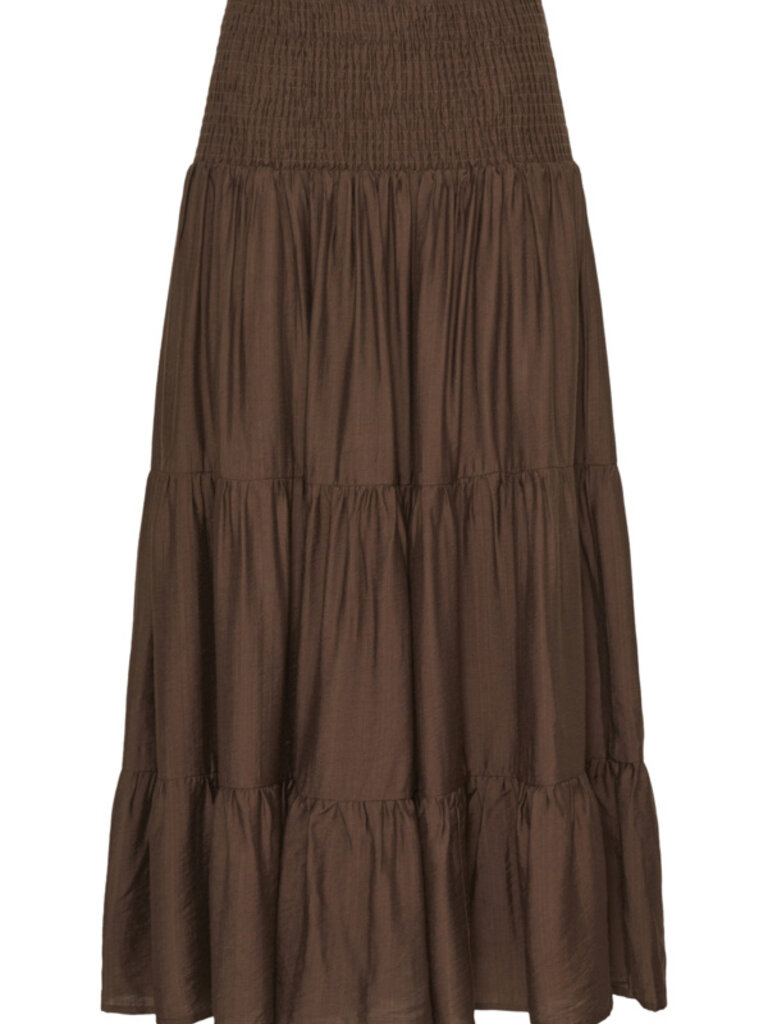 B. Young French Roast Smocked Skirt
