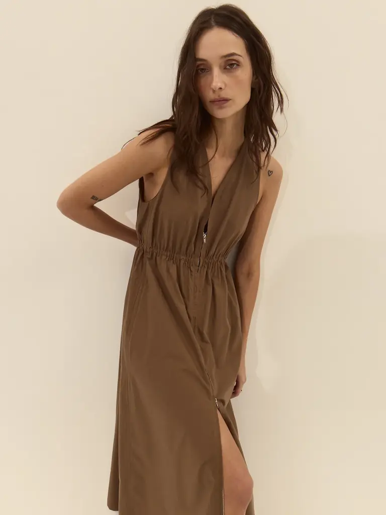 Deluc Chocolate Zip Midi