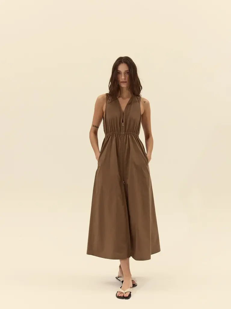 Deluc Chocolate Zip Midi
