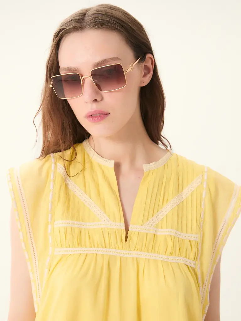 Deluc Yellow Babydoll Mini