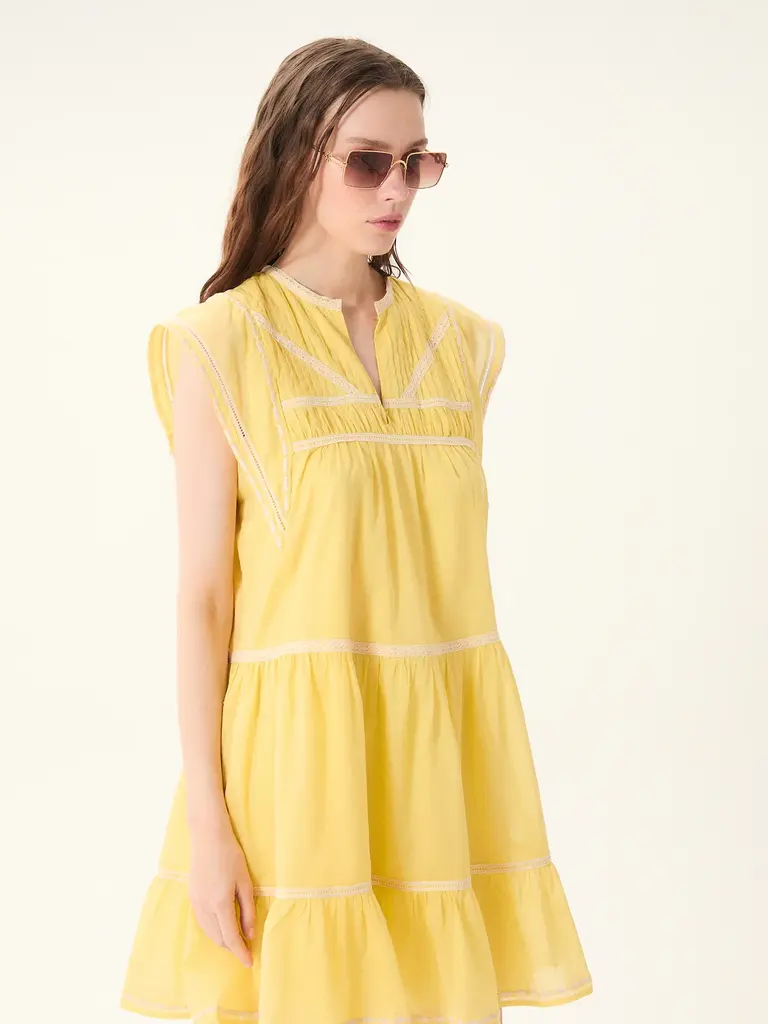Deluc Yellow Babydoll Mini