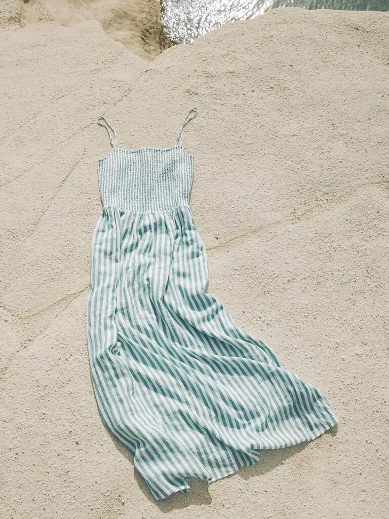 Z Supply Palms Stripe Maxi