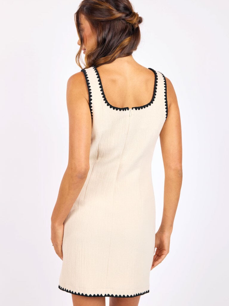 Sage The Label Cream Embroider Mini