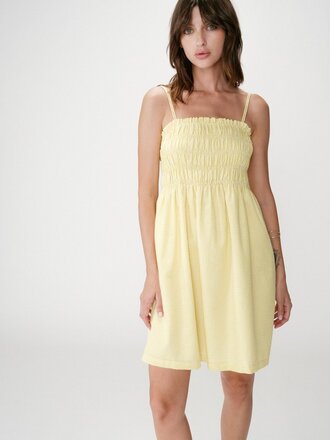 Grace & Mila Yellow Gingham Mini