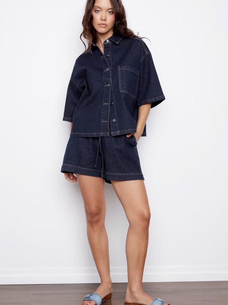 RD Style Dark Denim Shirt