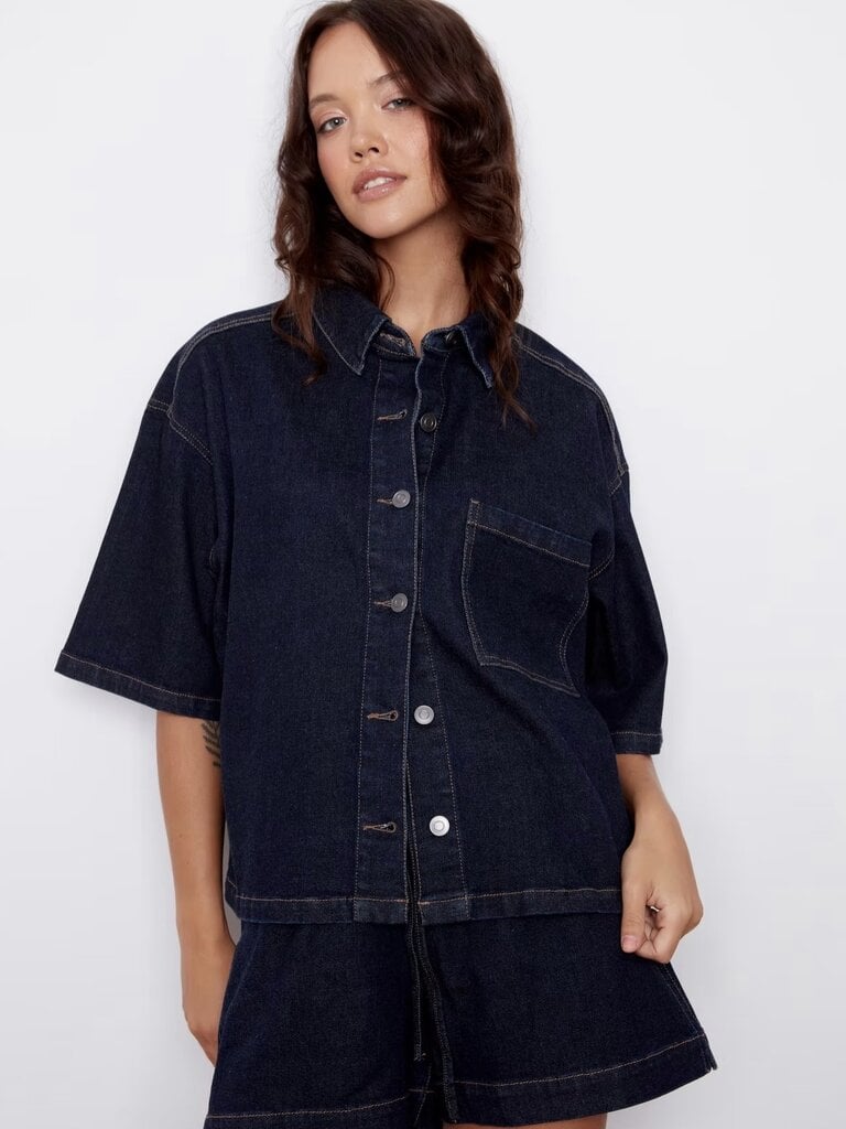 RD Style Dark Denim Shirt