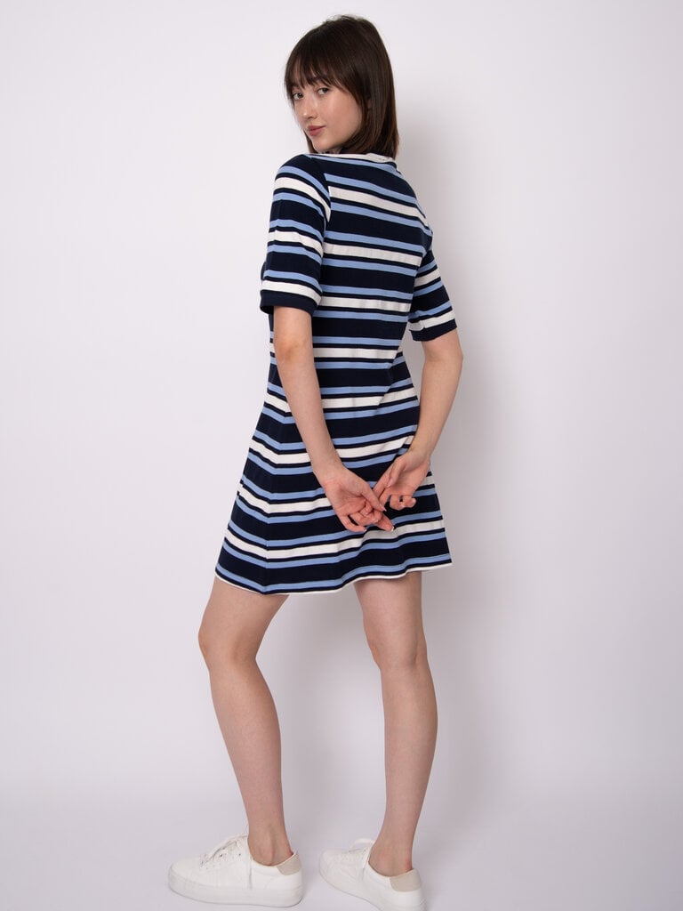 RD Style Blue Polo Mini Dress