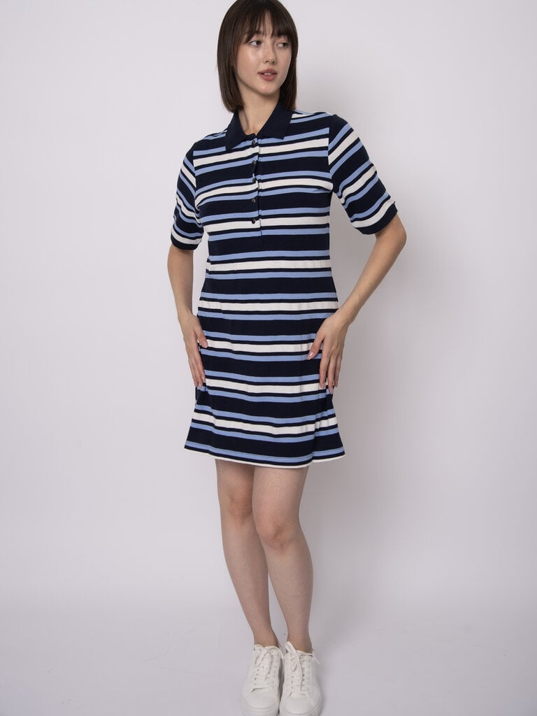 RD Style Blue Polo Mini Dress