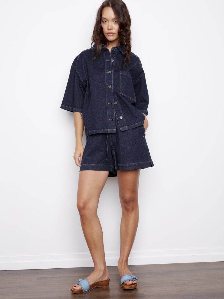 RD Style Dark Denim Shirt