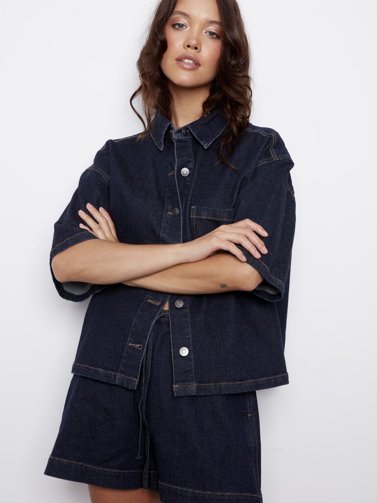 RD Style Dark Denim Shirt