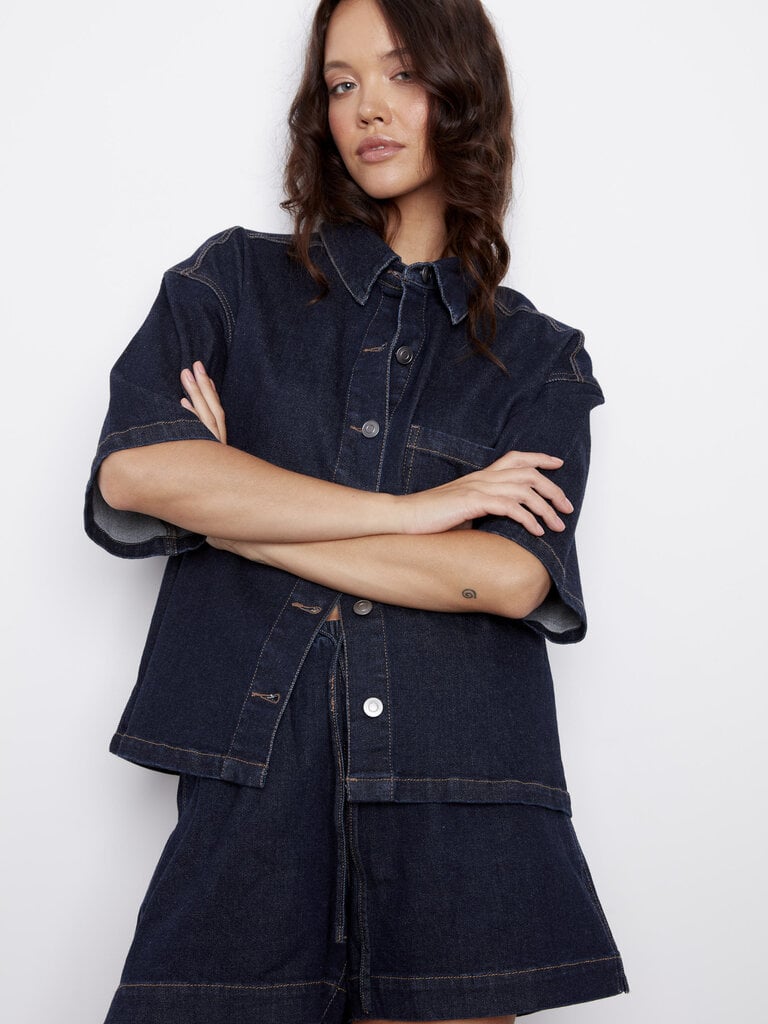 RD Style Dark Denim Shirt