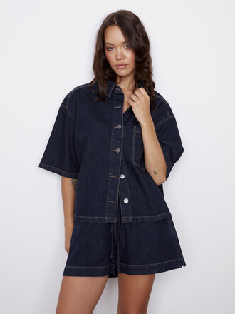 RD Style Dark Denim Shirt