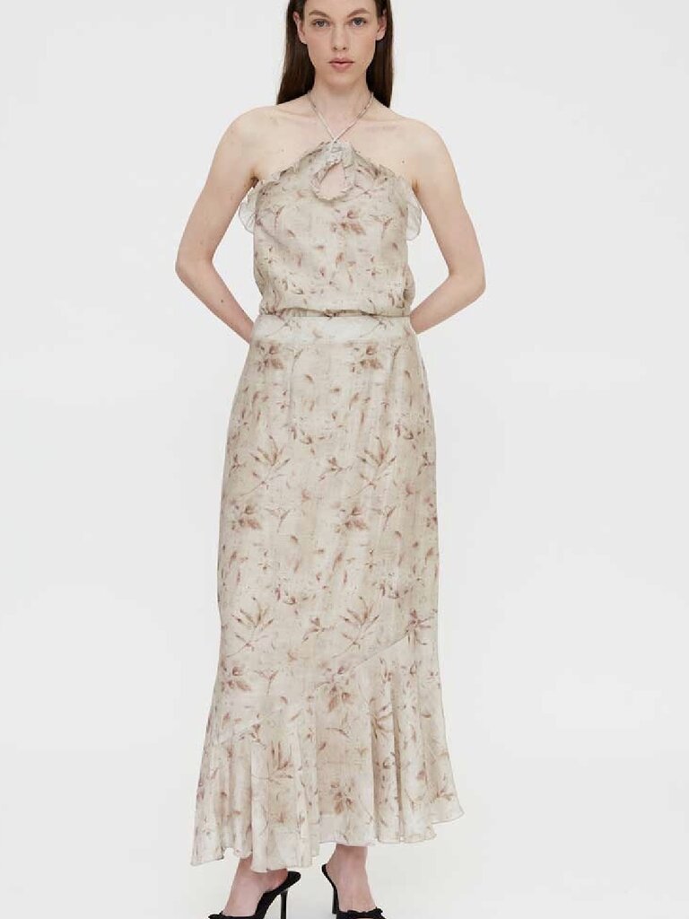 Wild Pony Cream Taupe Skirt