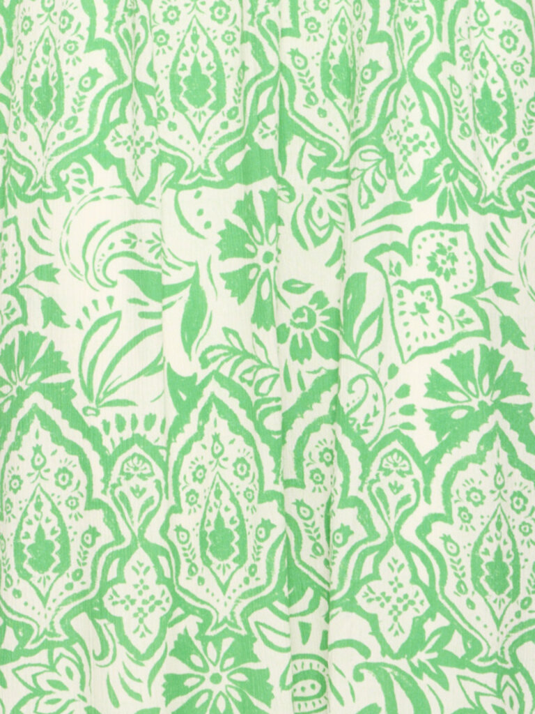 ICHI Green Folklore Dress