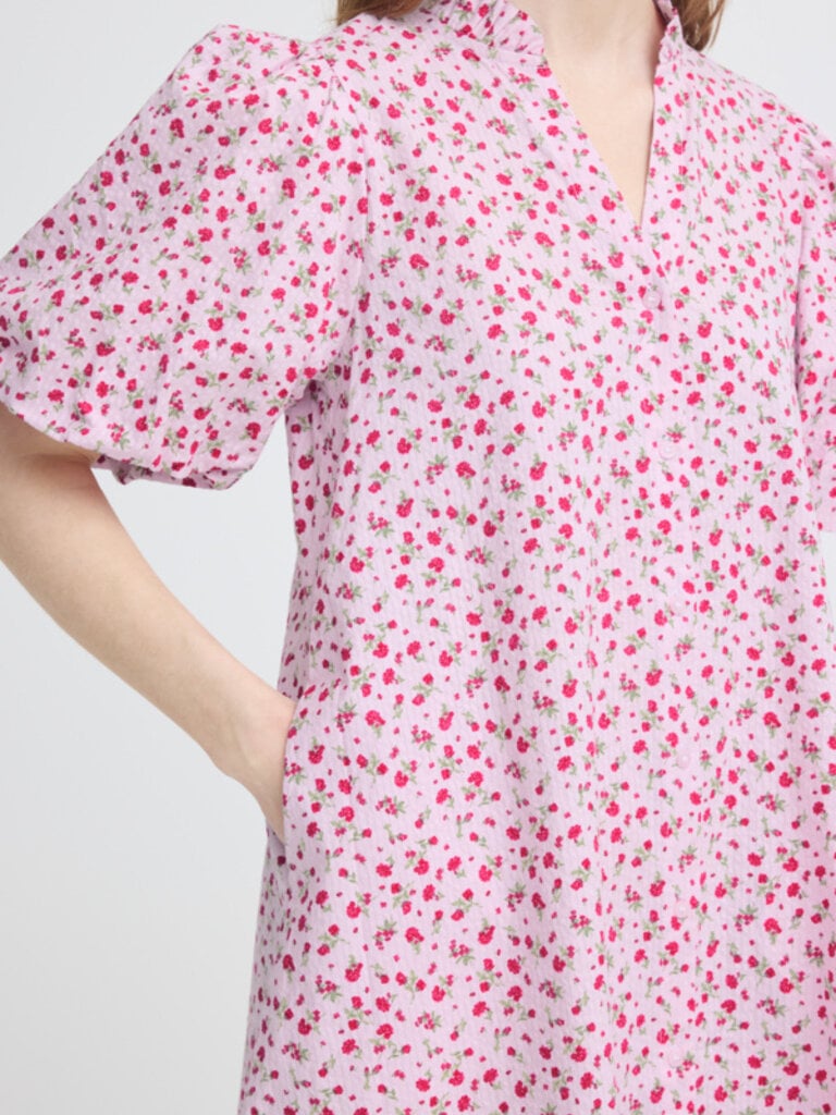 ICHI Pink Azalea Dress