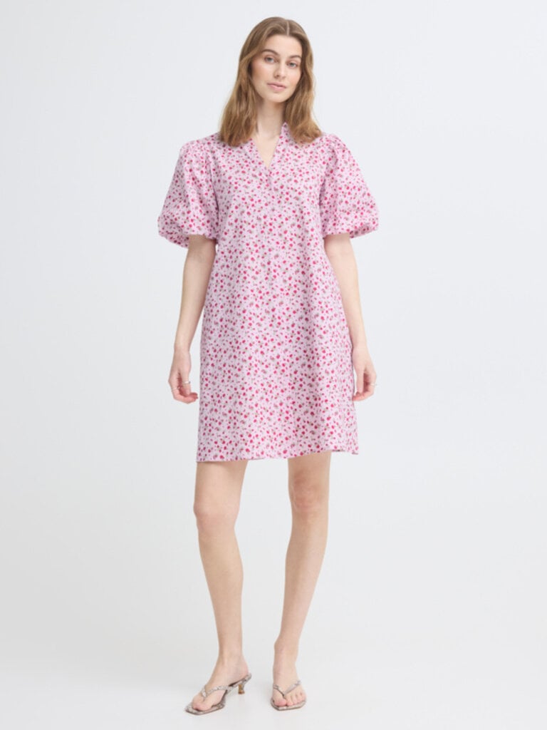 ICHI Pink Azalea Dress