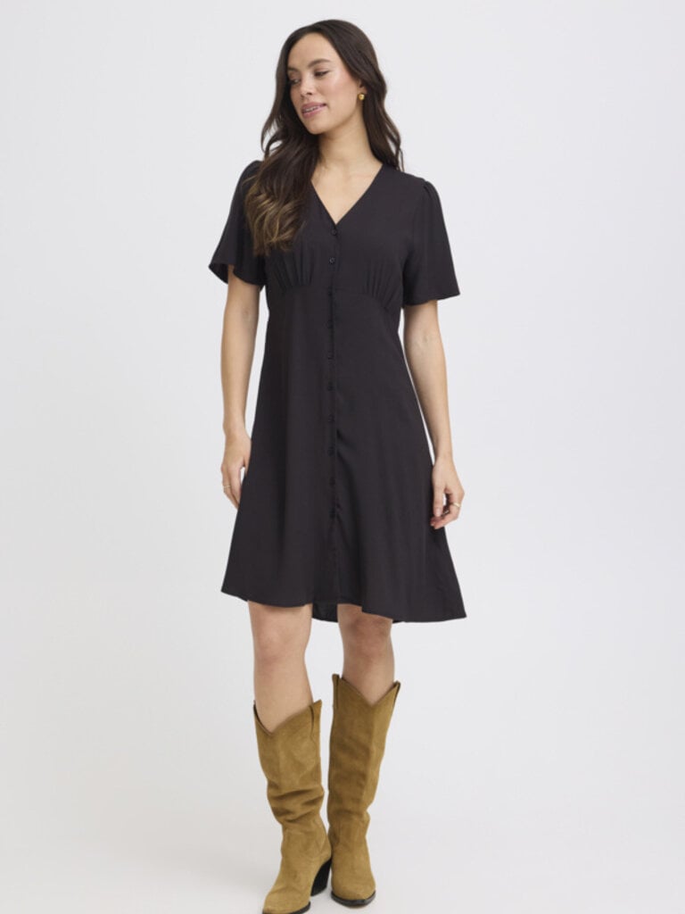 B. Young Short Shirt Dress